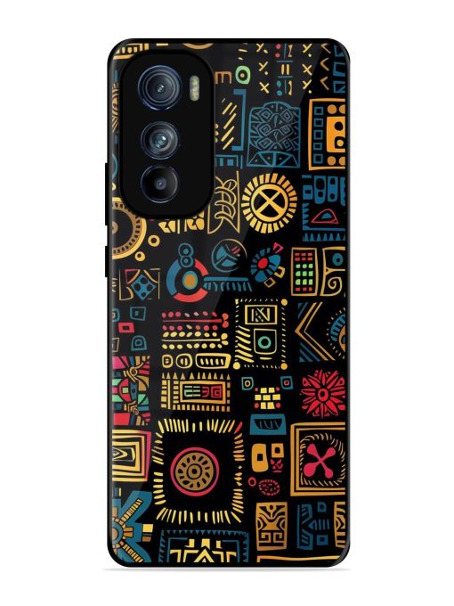 Tribal Tapestry Glossy Soft Edge Case for Motorola Moto Edge 30