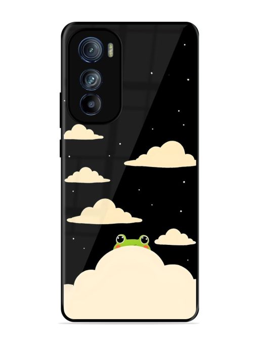 Froggy Night Sky Glossy Soft Edge Case for Motorola Moto Edge 30 Chachhi