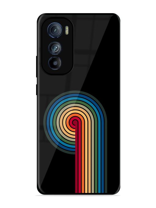 Rainbow Ripple Glossy Soft Edge Case for Motorola Moto Edge 30