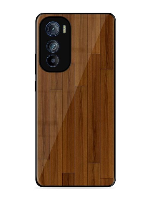 Warm Woodgrain Glossy Soft Edge Case for Motorola Moto Edge 30 Chachhi