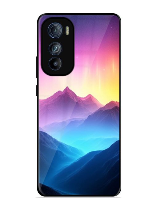 Cosmic Mountains Glossy Soft Edge Case for Motorola Moto Edge 30 Chachhi