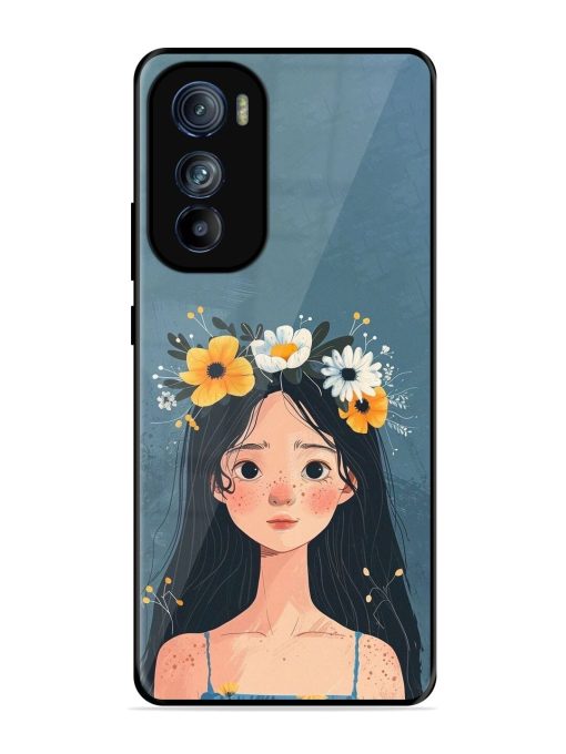 Gurl Art Glossy Soft Edge Case for Motorola Moto Edge 30 Chachhi