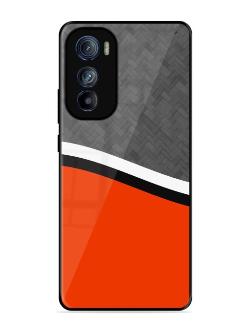 Bold Contrast Glossy Soft Edge Case for Motorola Moto Edge 30 Chachhi