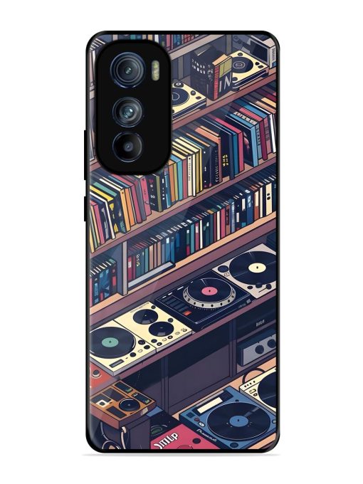 Music Lover'S Haven Glossy Soft Edge Case for Motorola Moto Edge 30 Chachhi