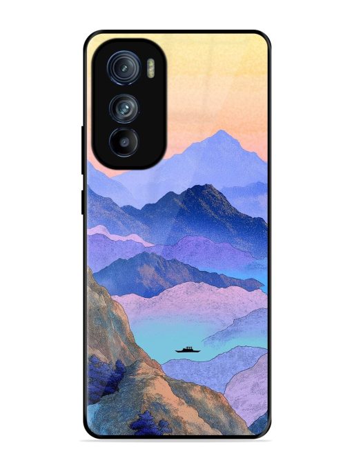 Mountain Mist Glossy Soft Edge Case for Motorola Moto Edge 30