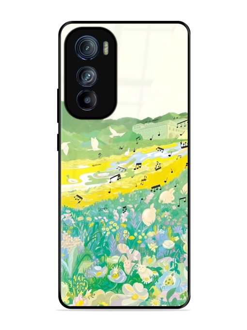 Melody In Bloom Glossy Soft Edge Case for Motorola Moto Edge 30