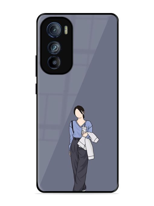 Simple Elegance Glossy Soft Edge Case for Motorola Moto Edge 30