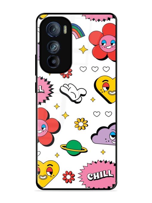 Whimsical Wonderland Glossy Soft Edge Case for Motorola Moto Edge 30 Chachhi