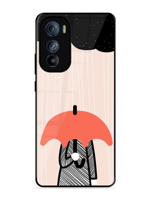 Stormy Weather, Shielded Soul Glossy Soft Edge Case for Motorola Moto Edge 30