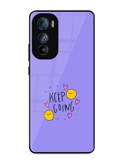 Smiling Through It All Glossy Soft Edge Case for Motorola Moto Edge 30 Chachhi