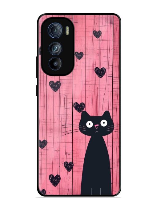 Feline Valentine'S Day Glossy Soft Edge Case for Motorola Moto Edge 30 Chachhi