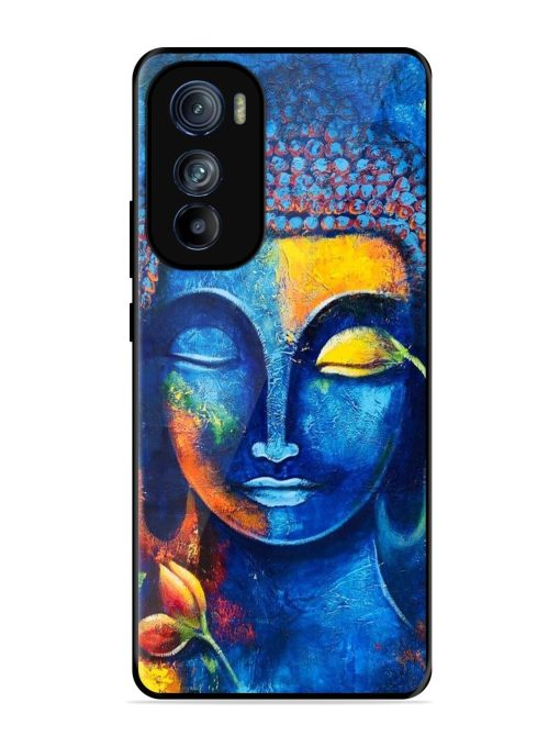 Enlightened Serenity Glossy Soft Edge Case for Motorola Moto Edge 30 Chachhi