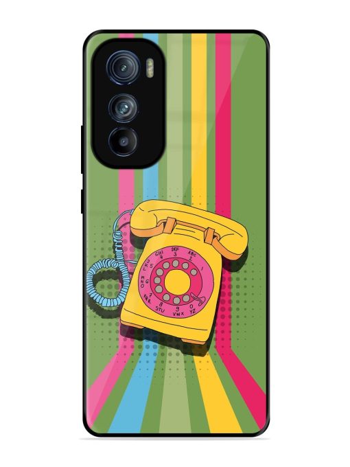 Retro Dialer Glossy Soft Edge Case for Motorola Moto Edge 30