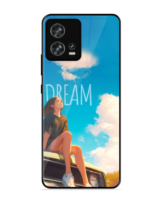 Girly Dream Art Glossy Soft Edge Case for Motorola Moto Edge 30 Fusion Chachhi