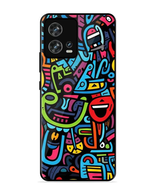 Doodlephoria Glossy Soft Edge Case for Motorola Moto Edge 30 Fusion Chachhi