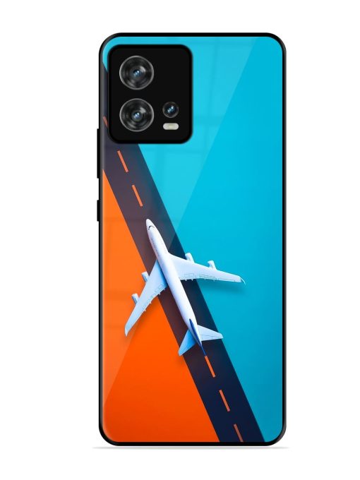 Skyward Bound Glossy Soft Edge Case for Motorola Moto Edge 30 Fusion Chachhi