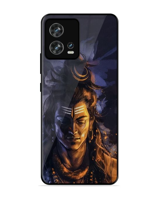 Lord Shiva Glossy Soft Edge Case for Motorola Moto Edge 30 Fusion Chachhi