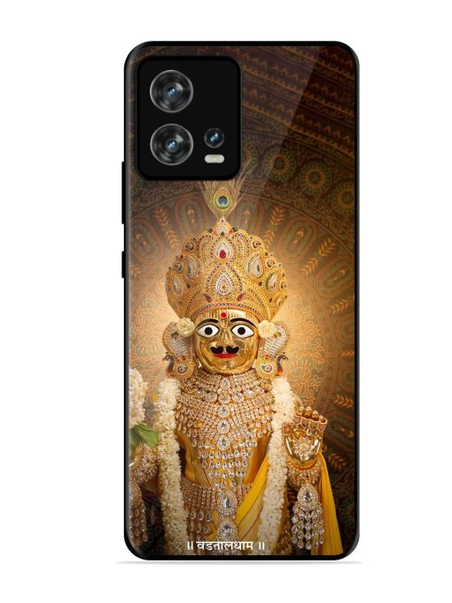 Hare Krishna Maharaj Glossy Soft Edge Case for Motorola Moto Edge 30 Fusion Chachhi