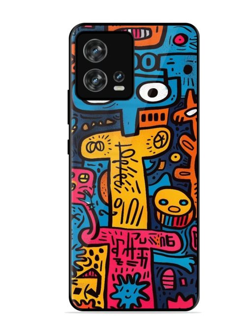 Doodletopia Glossy Soft Edge Case for Motorola Moto Edge 30 Fusion Chachhi