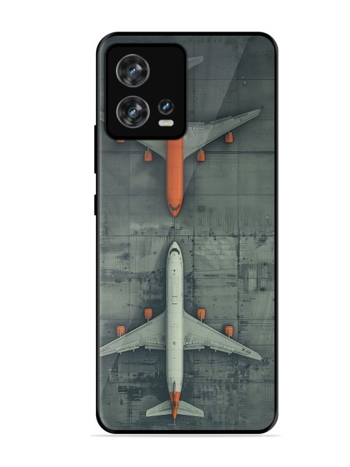 Grounded Giants Glossy Soft Edge Case for Motorola Moto Edge 30 Fusion