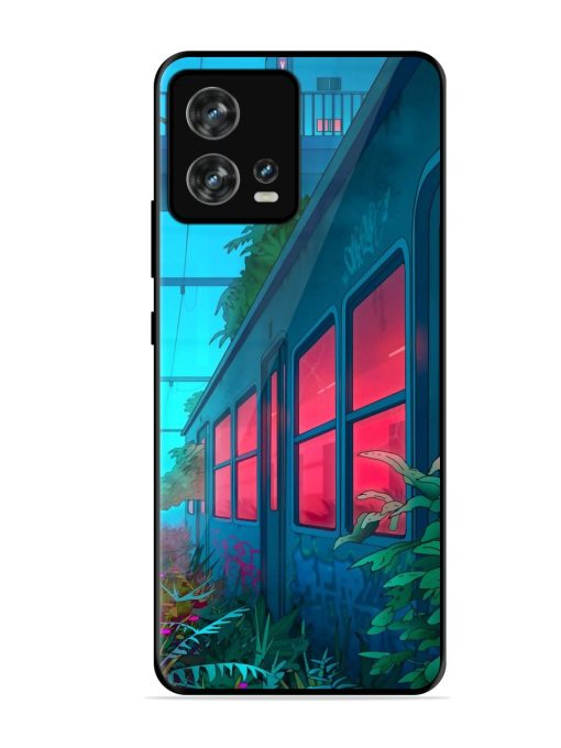 Urban Jungle Glossy Soft Edge Case for Motorola Moto Edge 30 Fusion Chachhi