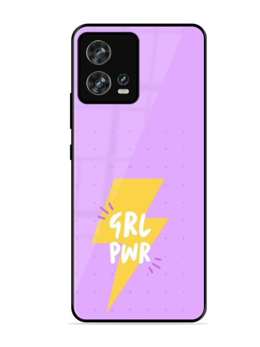 Girl Power Spark Glossy Soft Edge Case for Motorola Moto Edge 30 Fusion Chachhi