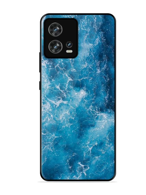 Oceanic Abyss Glossy Soft Edge Case for Motorola Moto Edge 30 Fusion Chachhi