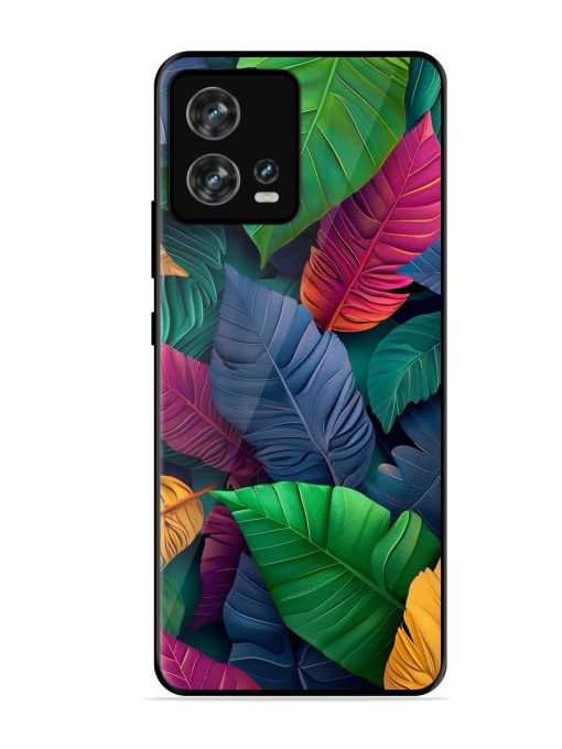 Tropical Tapestry Glossy Soft Edge Case for Motorola Moto Edge 30 Fusion Chachhi