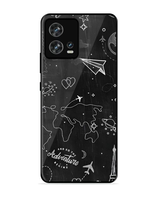 Wanderlust Sketchbook Glossy Soft Edge Case for Motorola Moto Edge 30 Fusion Chachhi