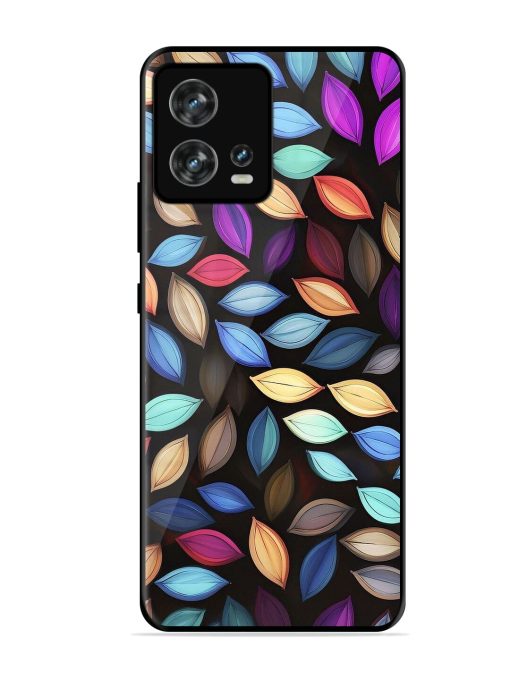 Colorful Kaleidoscope Glossy Soft Edge Case for Motorola Moto Edge 30 Fusion Chachhi