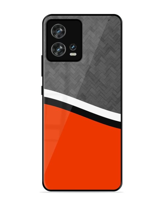 Bold Contrast Glossy Soft Edge Case for Motorola Moto Edge 30 Fusion Chachhi