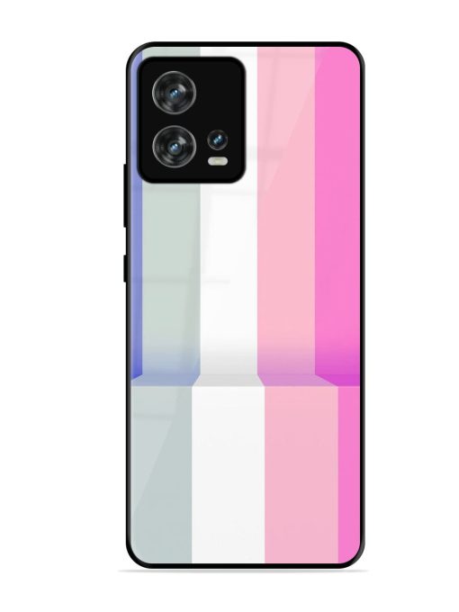 Pastel Palette Glossy Soft Edge Case for Motorola Moto Edge 30 Fusion Chachhi