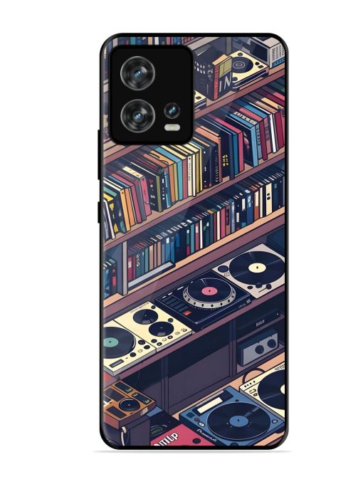 Music Lover'S Haven Glossy Soft Edge Case for Motorola Moto Edge 30 Fusion Chachhi