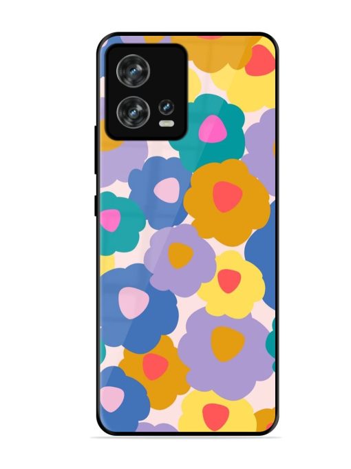 Flower Power Glossy Soft Edge Case for Motorola Moto Edge 30 Fusion