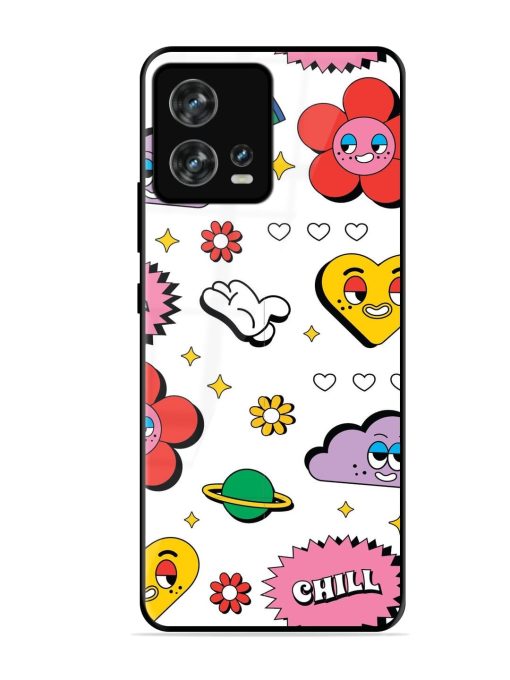 Whimsical Wonderland Glossy Soft Edge Case for Motorola Moto Edge 30 Fusion Chachhi