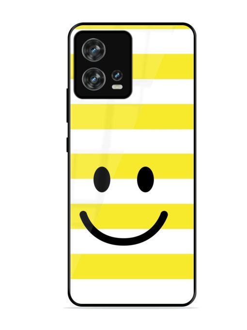 Smiling Stripes Glossy Soft Edge Case for Motorola Moto Edge 30 Fusion Chachhi