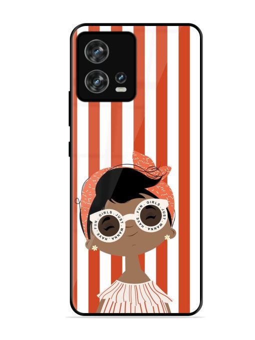 Girls Just Wanna Have Fun Glossy Soft Edge Case for Motorola Moto Edge 30 Fusion