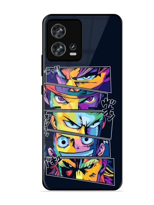 One Piece Powerhouse Glossy Soft Edge Case for Motorola Moto Edge 30 Fusion Chachhi