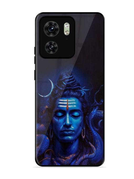 Mystic Mahadev Glossy Soft Edge Case for Motorola Moto Edge 40 Chachhi