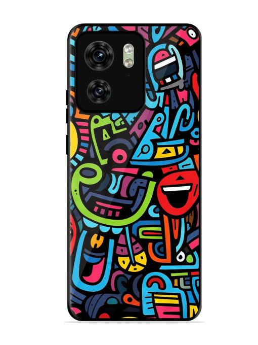 Doodlephoria Glossy Soft Edge Case for Motorola Moto Edge 40 Chachhi