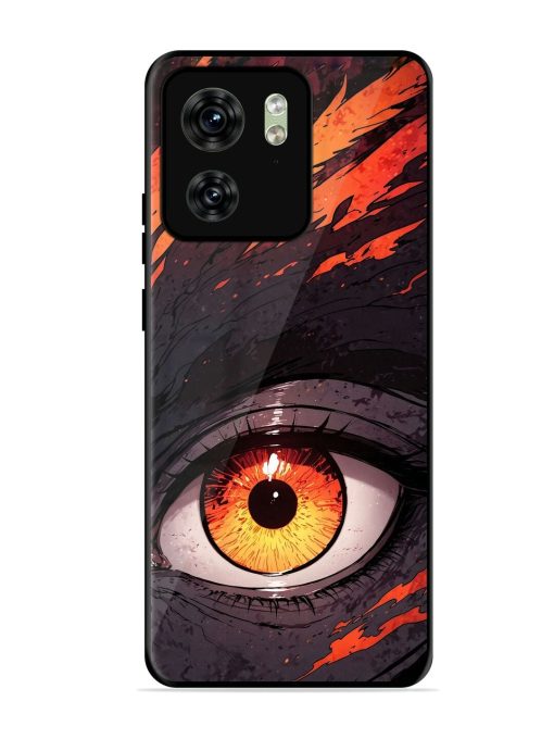 Inferno Gaze Glossy Soft Edge Case for Motorola Moto Edge 40 Chachhi