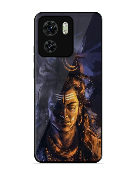 Lord Shiva Glossy Soft Edge Case for Motorola Moto Edge 40 Chachhi