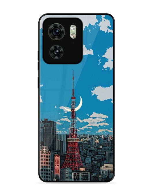 Tokyo Twilight Glossy Soft Edge Case for Motorola Moto Edge 40