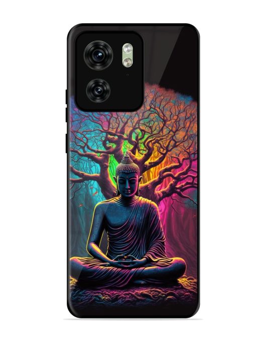 Enlightened Serenity Glossy Soft Edge Case for Motorola Moto Edge 40 Chachhi