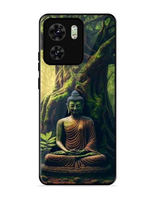 Green Buddha Art Glossy Soft Edge Case for Motorola Moto Edge 40