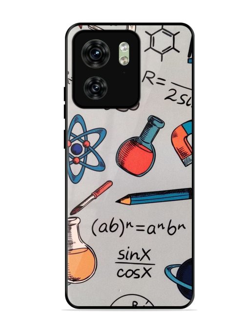 Science Doodle Glossy Soft Edge Case for Motorola Moto Edge 40