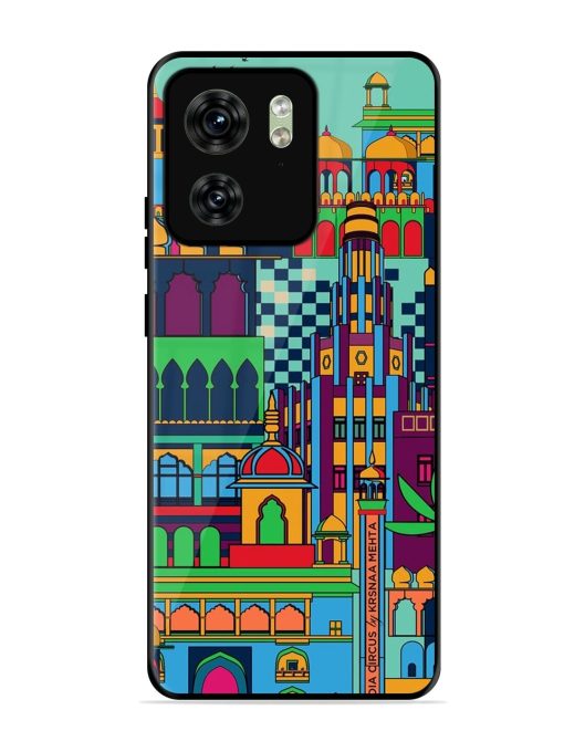 Indian Tapestry Glossy Soft Edge Case for Motorola Moto Edge 40