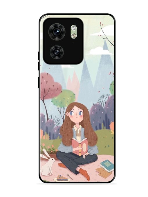 The Bookish Escape Glossy Soft Edge Case for Motorola Moto Edge 40