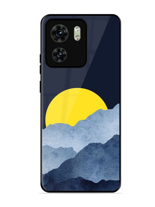 Golden Hour Horizon Glossy Soft Edge Case for Motorola Moto Edge 40