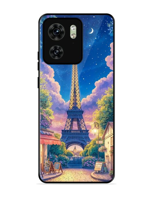 Twilight In Paris Glossy Soft Edge Case for Motorola Moto Edge 40